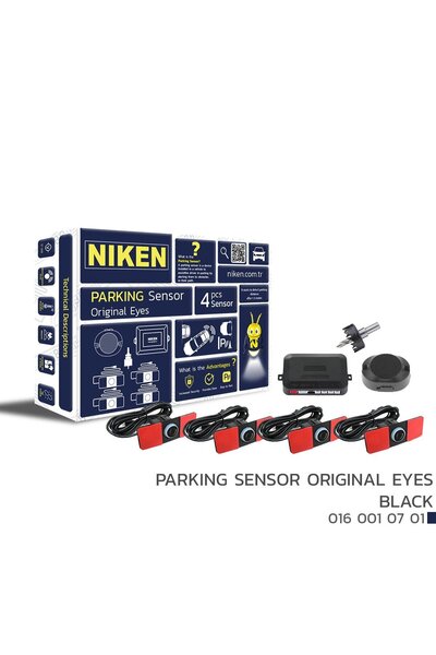 Niken Park sensörü sensör ve ses ikazlı siyah oem Tüm modellere uyumlu Niken