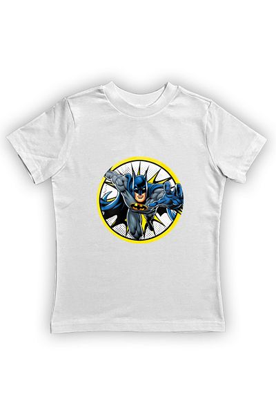 Batman Καλοκαιρινό Παιδικό T-Shirt - Βαμβακερό χτενισμένο με στάμπα