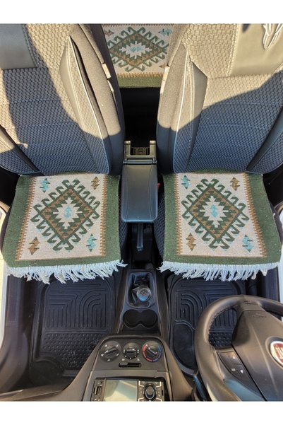 OBAM AUTO SEAT CUSHION (CLEARING AND TOLDING PROTECTOR) GREEN COLOR (WITH AUTO SMELL GIFT)
