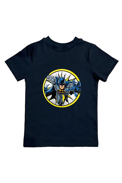 Batman Children's Summer T-Shirt - Printed, Cotton Combed
