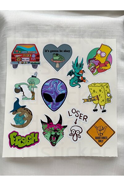 hdsticker مجموعة ملصقات تحفيزية لطيفة للكمبيوتر المحمول والكمبيوتر المحمول وا...