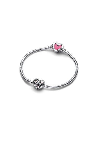 POSEİDONS JEWELLERY Keith Haring™ X Line Art People Charm s 925 Ayar