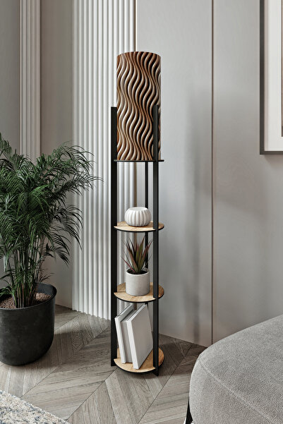 messer RADIANTE YUVARLAK RAFLI LAMBADER SAFİR MEŞE