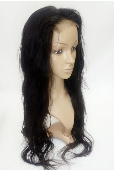 İsmet peruk Tül Peruk Gerçek Insan Saçı