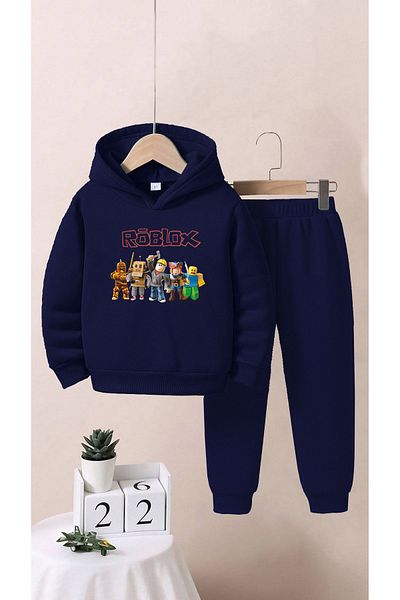 ALİKA Σετ φόρμας παιδικής φόρμας Roblox για κορίτσια/αγόρια