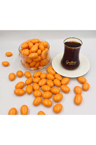 ÇİKOLATALI TURUNCU BADEM DRAJE NET/250 GRM
