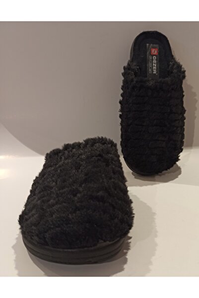 GEZER ČERNÉ PLYŠOVÉ MĚKKÉ DÁMSKÉ DOMOVÉ A MISFIR DOPYTKY