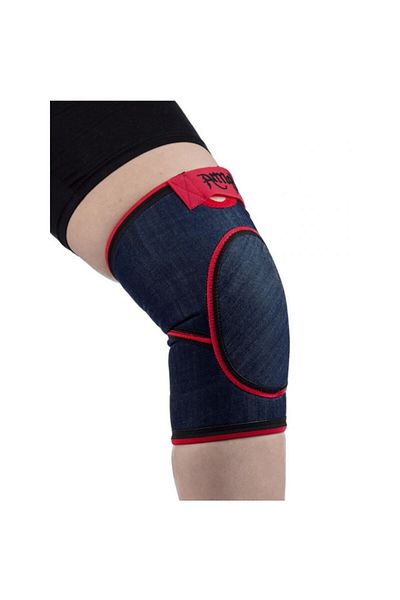 Armor Egemoda Sport Padded Knee Brace, Jean Patterned Padded Knee Corset