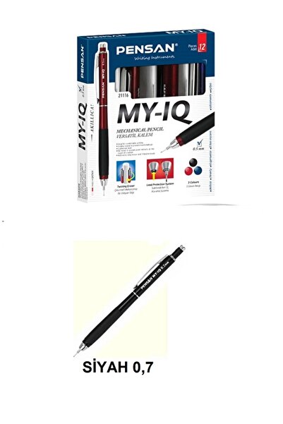 Pensan IQ VERSATİL KALEM MY IQ 0.7 MM SİYAH
