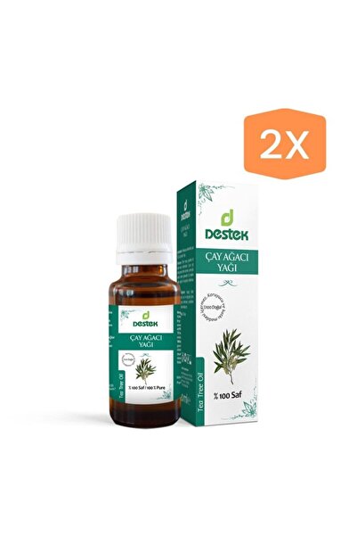 Destek زيت شجرة الشاي 10 مل - 2 قطعة
