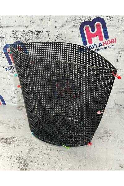 miraylahobi Plastik Kanvas 3 Parça Çanta SİYAH