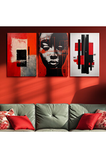 Tablo Deposu Set od 3 platna za zidne slike, klasične moderne slike na platnu...