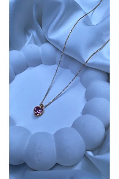 Accessories Gold Renk Kalpli Kolye