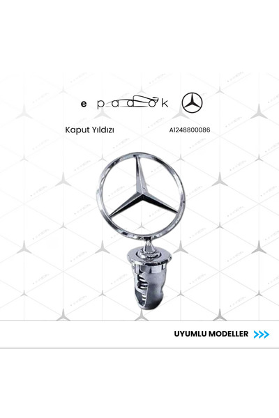 Mercedes Benz Mercedes 190 W201 Kaput Yıldızı