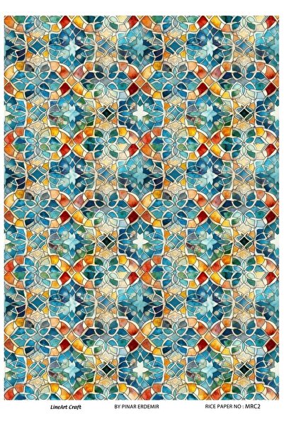 LİNEART Pirinç Dekopaj Kağıdı No:MRC2- 29X42cm