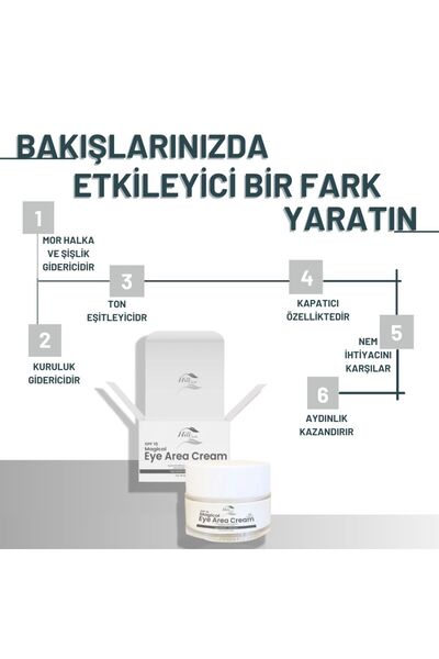 hillcosmetic Göz Çevresi, Ton Eşitleyici Mor Halka Ve Şişlik Giderici Spf 15 ...
