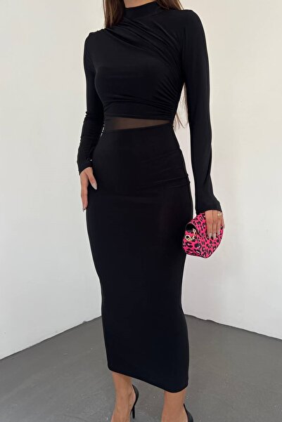 Secret Passion Lingerie Rochie elastică creion pentru femei, țesătură nisipoa...