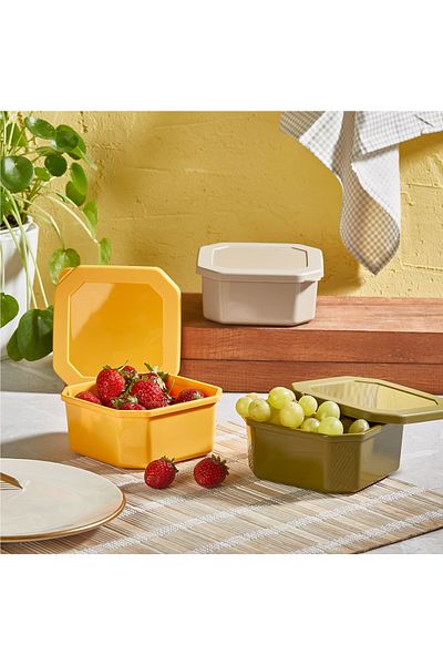 Tucklebery Moncase Square Storage Container Set of 3