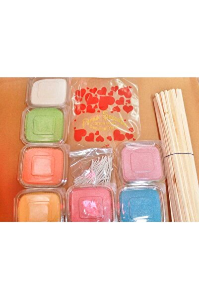 PSC Ev Tipi Pamuk Şeker Yapma Seti 7 Çeşit Aroma X 250gr. 1,75kg.+ Çubuk Poşe...