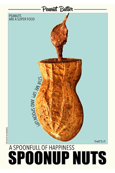 SPOONUP %100 Fıstık Ezmesi 284gr PARÇACIKLI (GLUTENSİZ,KATKISIZ,ŞEKERSİZ)