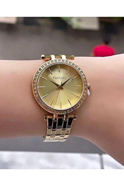 Ferrucci Marka Kadın Kol Saati Bileklik Hediyeli