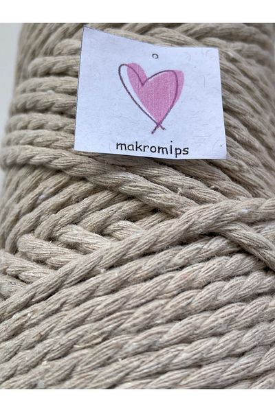 Makromİps MAKROME 3 ΣΤΡΟΓΓΥΛΕΜΕΝΟ ΣΥΡΤΑΡΙ 250 gr(+-10) 3-3,5 mm ΔΙΑΚΟΣΜΗΣΗ ΧΟΜΠΙ ΜΠΟΗΜΙΚΟ ΠΑΚΕΤΟ ΠΛΕΚΤΟ ΣΥΡΤΑΡΙ
