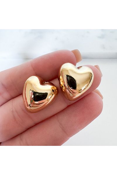 CHARMLUCKY Heart Earrings