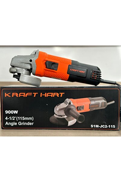KRAFT HART Profesyonel 900 W 115mm Avuç Içi Taşlama Turuncu