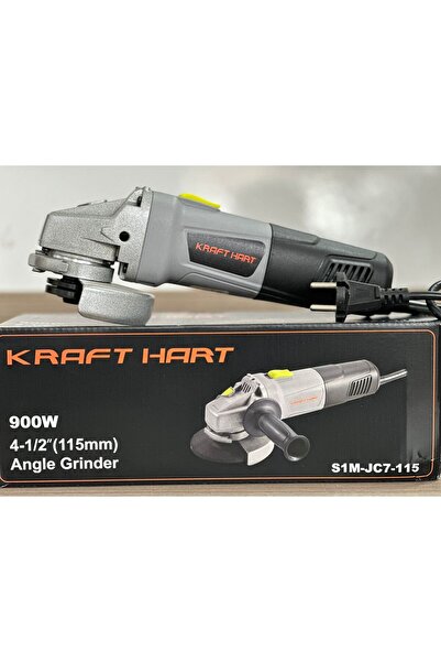 KRAFT HART Profesyonel 900 W 115MM Avuç Içi Taşlama Gri
