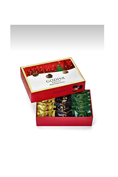 Godiva GODİVA Yeni Yıl Masterpieces Yılbaşı Dolgulu Çikolata Paketi X 2