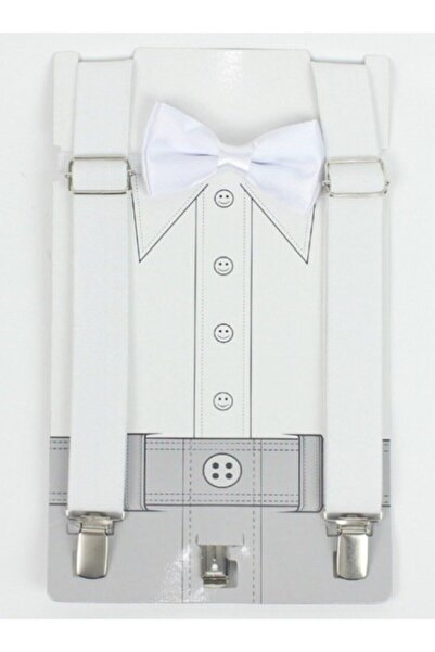 Nacar 23 Nisan Erkek Çocuk Askı Papyon Takımı 0-24