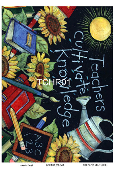 LİNEART ورق ديكوباج نحاسي مقاس 29x42 سم - TCHR1