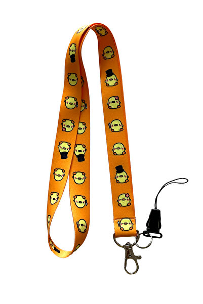 StormiStoretr Turuncu Civciv Boyun ipi Telefon Askısı