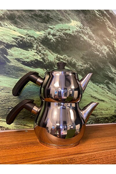 Genel Markalar Antonio Mini Boy Siyah Çaydanlık Takımı