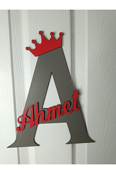 NED MDF LAZER DEKARASYON İSİME ÖZEL Harf Kapı Ve Duvar Süsü Pano İsimlik Çocu...