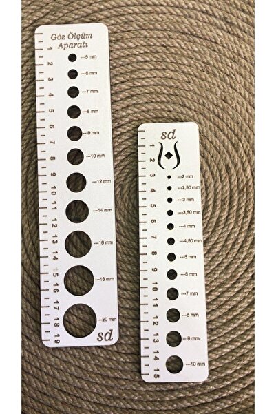 serpildüğme Şiş Ölçer Ve Amigürümi Göz Ölçer