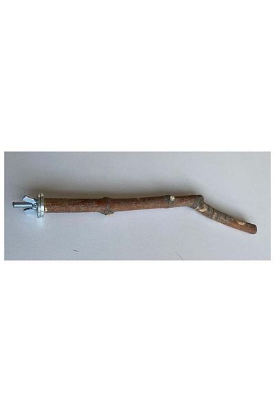 İstanbul Kafes Ovened Natural Wood Branch Perch (FOR CANARYA COMBAT BOAT)