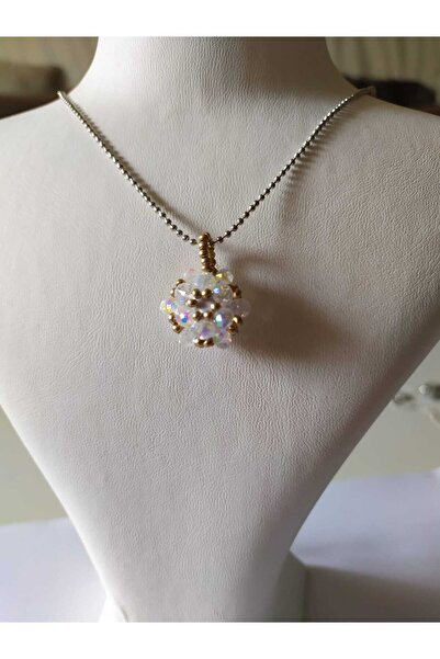 Sam KOPYA - Cevşen Kolye - Zincirli / El İşi Kristal Boncuk Örme /