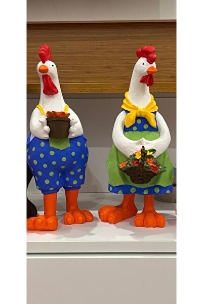 Mir Desing Tavuk&Horoz çift biblo