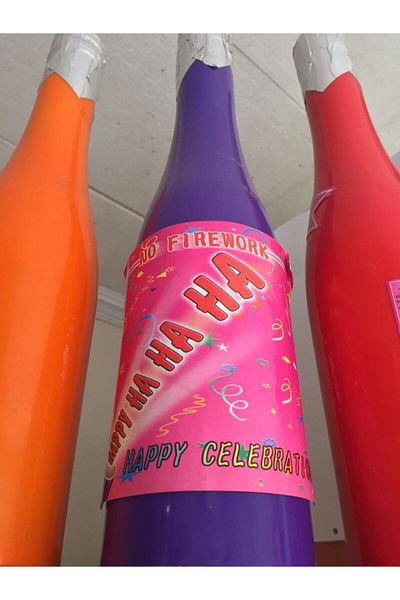 GÜVEN Champagne Bottle Party Confetti