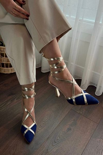Blue Evening Shoes Styles Prices Trendyol