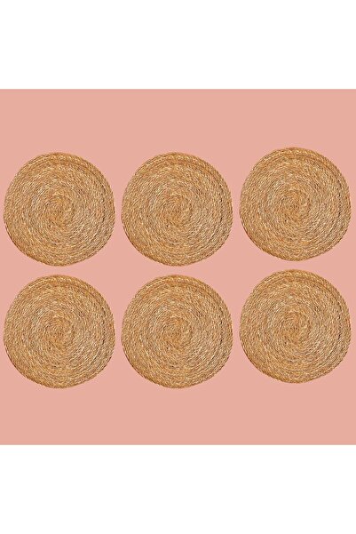 Bella Maison Rafe Amerikan Servis 6'lı Naturel (35 cm)