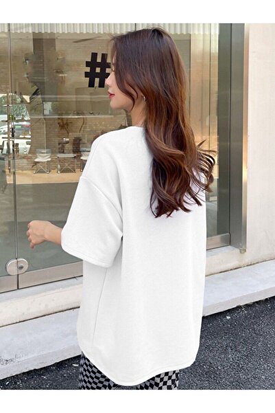 AFROGİYİM Μπλουζάκι Unisex Sweet Aited με στάμπα Oversize