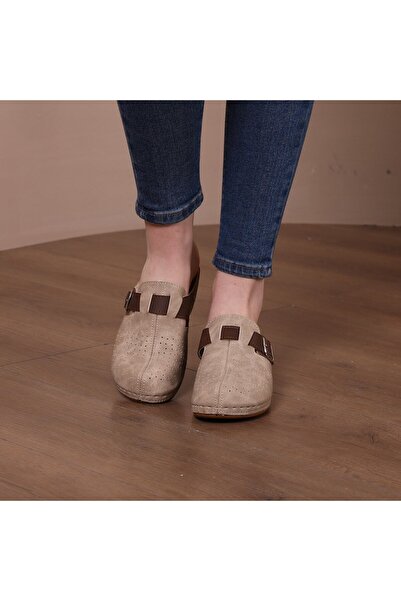 Fatex Kahve Kombin Ev Hastane Doktor Hemşire Sabo Terlik