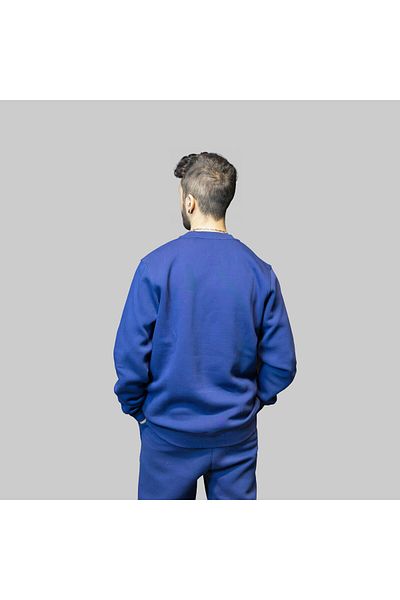Zec Style Ανδρικό φούτερ Fleece Basic με 3 κλωστές Hooded Sweat