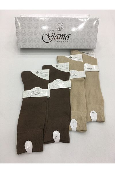 Gama Çorap Летни тънки мъжки чорапи без двойна подметка от 4 части 100% Gaze Cotton (памук) без найлон
