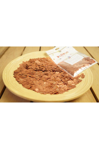 Genel Markalar 1 Paket Rosegold Balon Pulu Rosegold Balon Içi Pul Konfetisi 1...