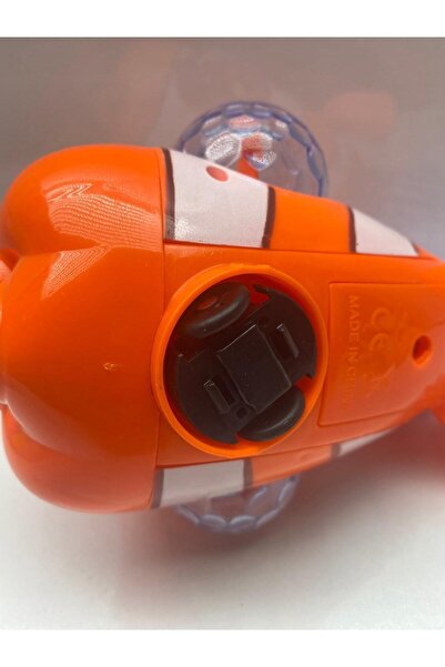 afreyz oyuncak Oyuncak Balık Pilli Sesli Işıklı Balık Yerde Hareket Eden Bebeklerin Dikkatini Çeken Işıklı Balık