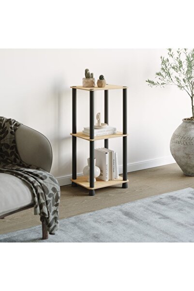 ATA HOME Çok Amaçlı Ahşap Raf Düzenleyici Kitaplık
