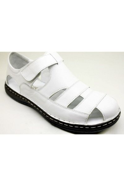 FC SCHNITZER Men's Genuine Leather Beach Sandals